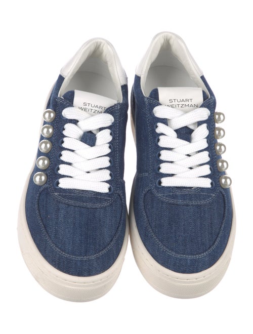 Stuart Weitzman Denim Sneakers