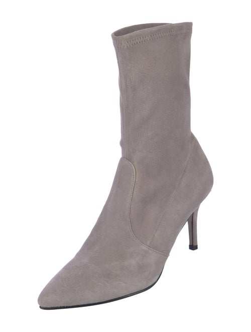 Stuart Weitzman Suede Sock Boots