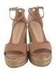 Stuart Weitzman Leather Espadrilles
