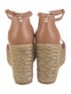Stuart Weitzman Leather Espadrilles
