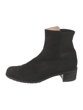 Stuart Weitzman Suede Chelsea Boots