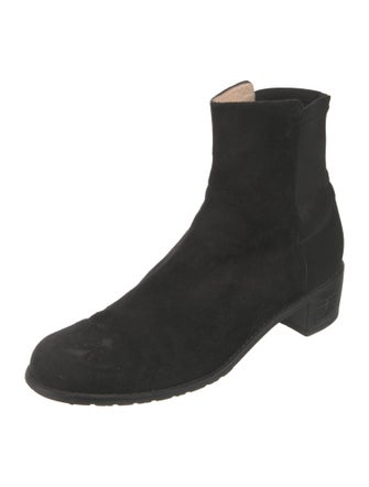 Stuart Weitzman Suede Chelsea Boots