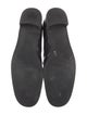 Stuart Weitzman Embossed Leather Tassel Accents Loafers