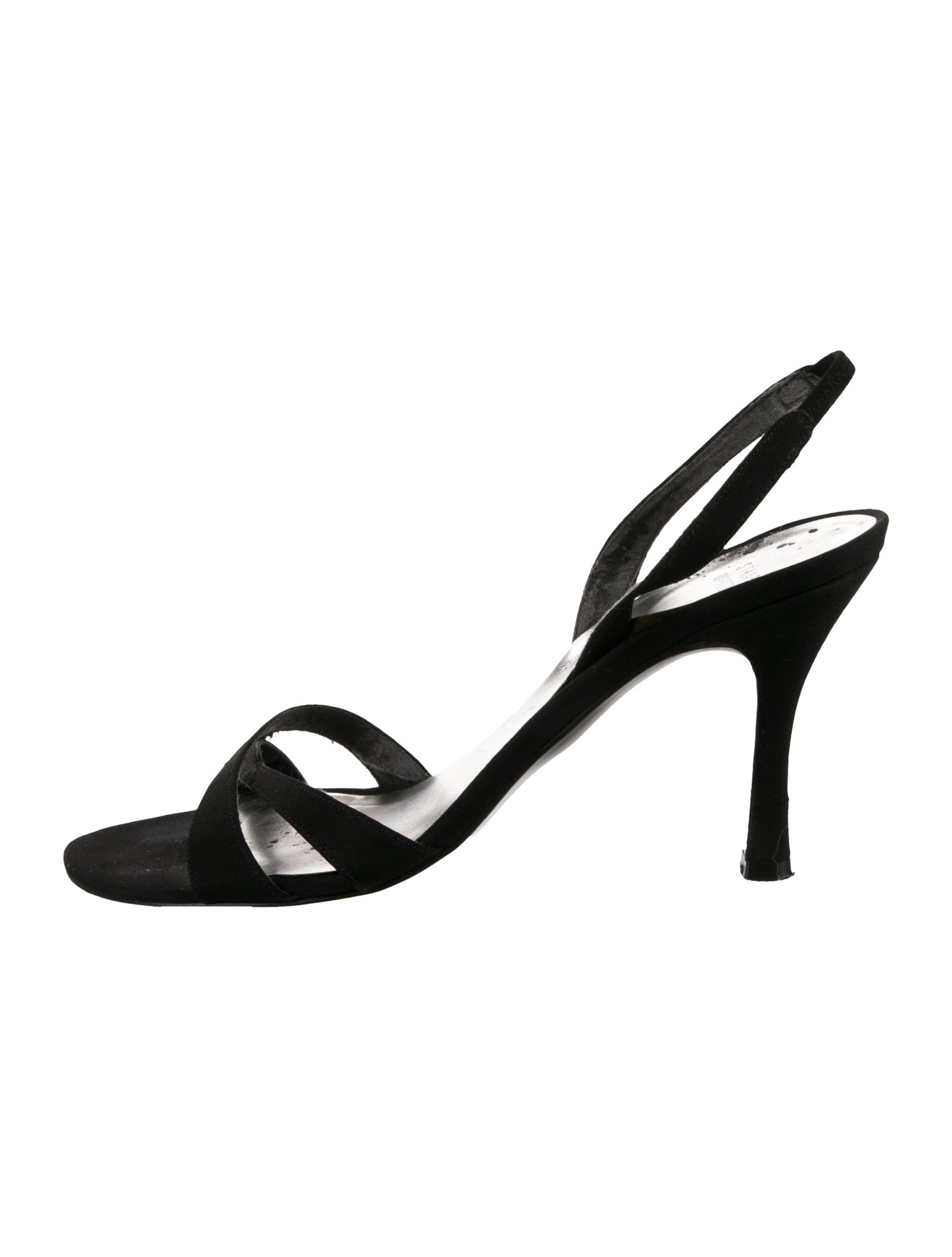 Stuart Weitzman Leather Slingback Sandals