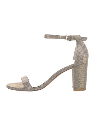 Stuart Weitzman Glitter Sandals