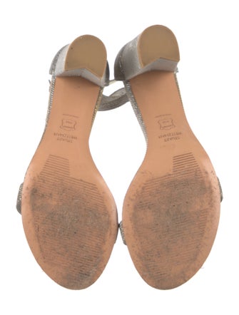 Stuart Weitzman Glitter Sandals
