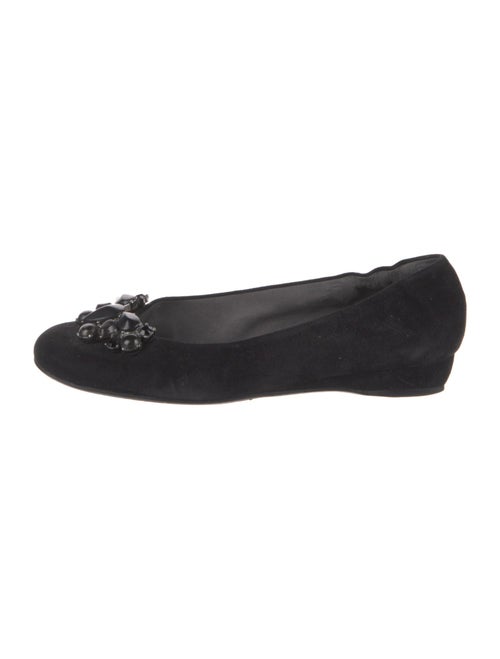 Stuart Weitzman Suede Flats