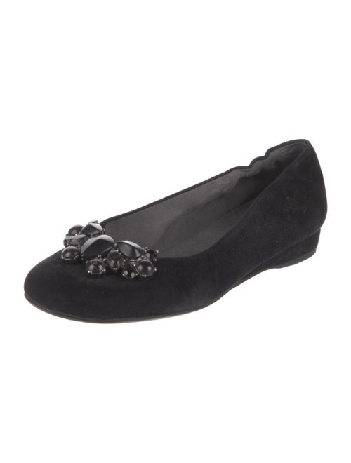Stuart Weitzman Suede Flats