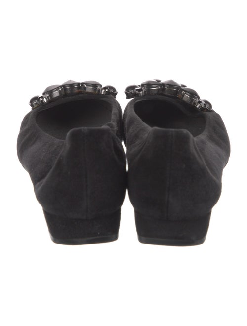 Stuart Weitzman Suede Flats