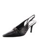 Stuart Weitzman Leather Slingback Pumps