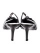 Stuart Weitzman Leather Slingback Pumps