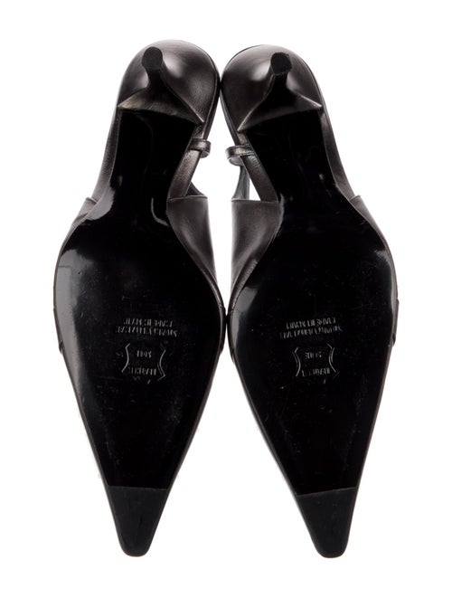 Stuart Weitzman Leather Slingback Pumps