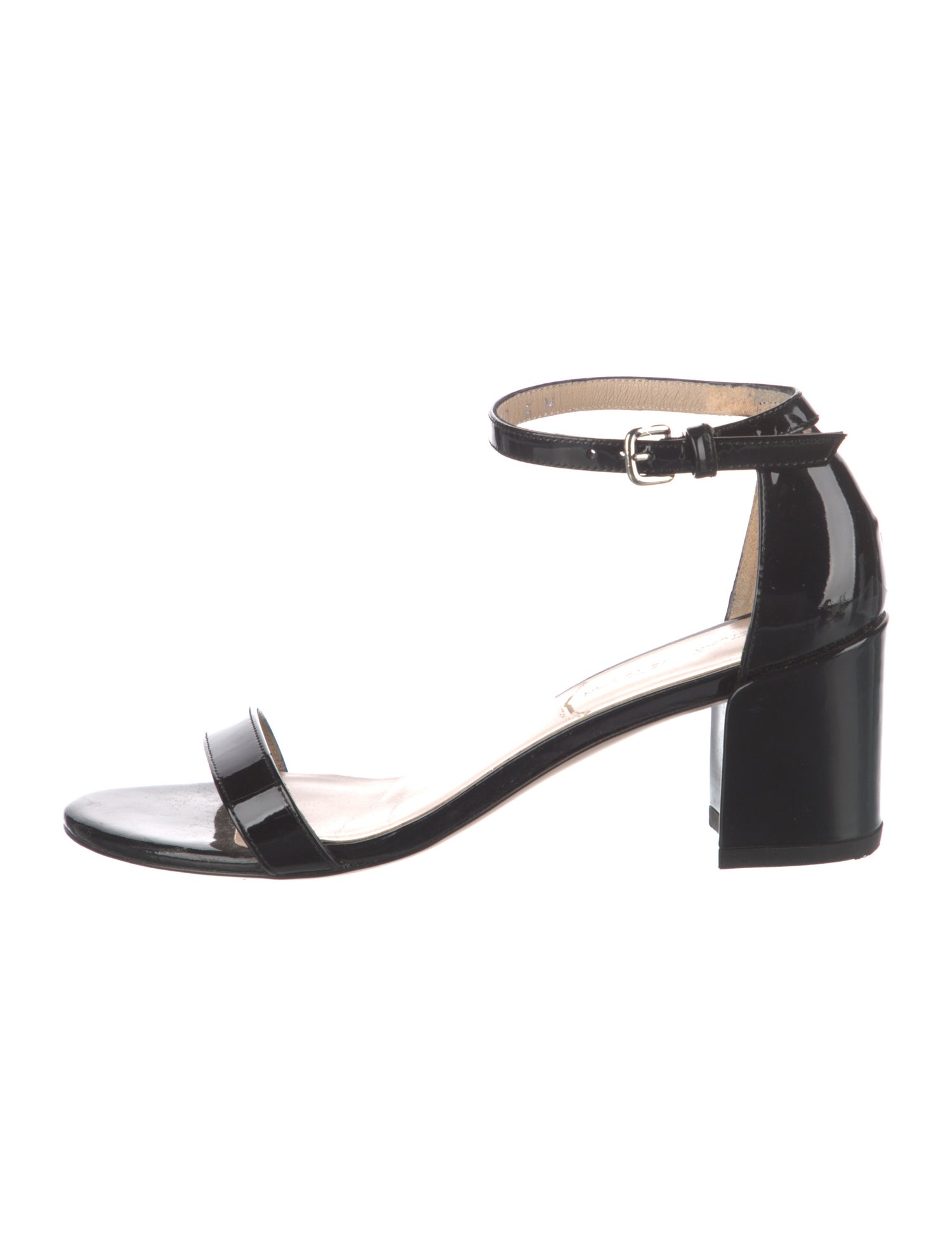 Stuart Weitzman Patent Leather Sandals