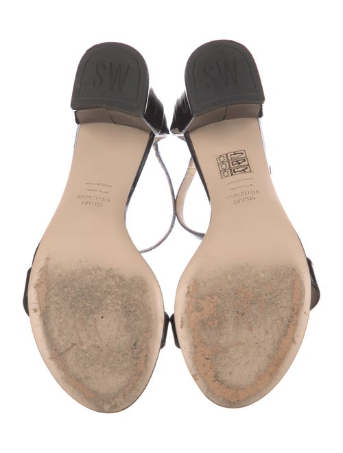 Stuart Weitzman Patent Leather Sandals