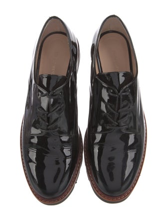 Stuart Weitzman Patent Leather Oxfords