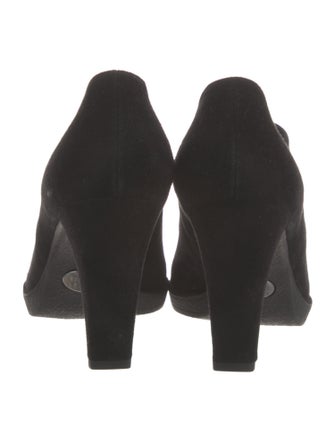 Stuart Weitzman Suede Mules