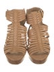 Stuart Weitzman Leather Gladiator Sandals