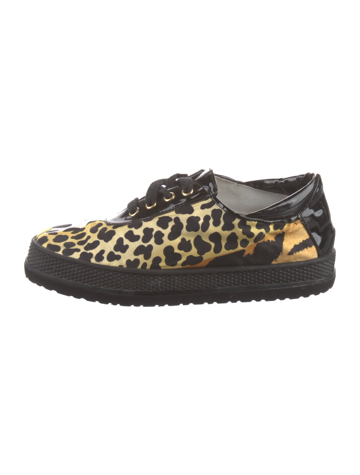 Stuart Weitzman Animal Print Oxfords