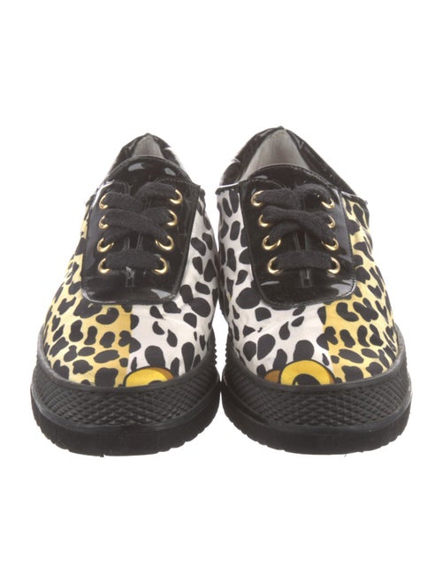 Stuart Weitzman Animal Print Oxfords