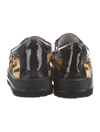 Stuart Weitzman Animal Print Oxfords