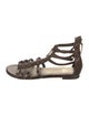 Stuart Weitzman Leather Gladiator Sandals