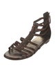 Stuart Weitzman Leather Gladiator Sandals