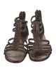 Stuart Weitzman Leather Gladiator Sandals