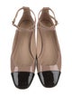 Stuart Weitzman Patent Leather Colorblock Pattern Flats