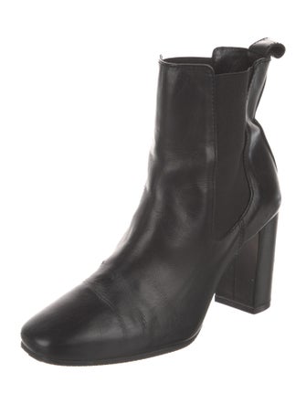 Stuart Weitzman Leather Chelsea Boots