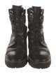 Stuart Weitzman Leather Combat Boots
