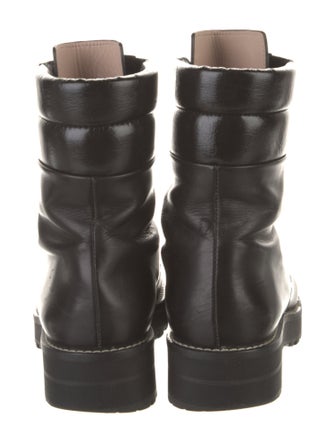 Stuart Weitzman Leather Combat Boots
