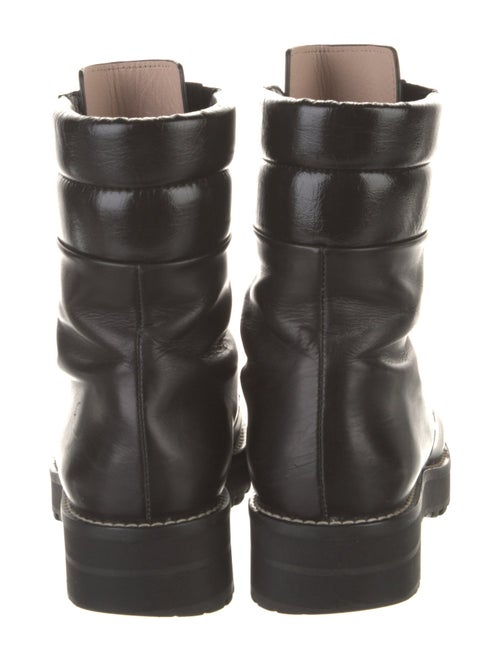 Stuart Weitzman Leather Combat Boots