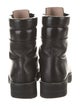 Stuart Weitzman Leather Combat Boots