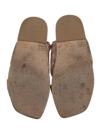 Stuart Weitzman Leather Slingback Sandals