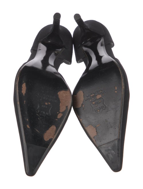 Stuart Weitzman Crystal Embellishments D'Orsay Pumps