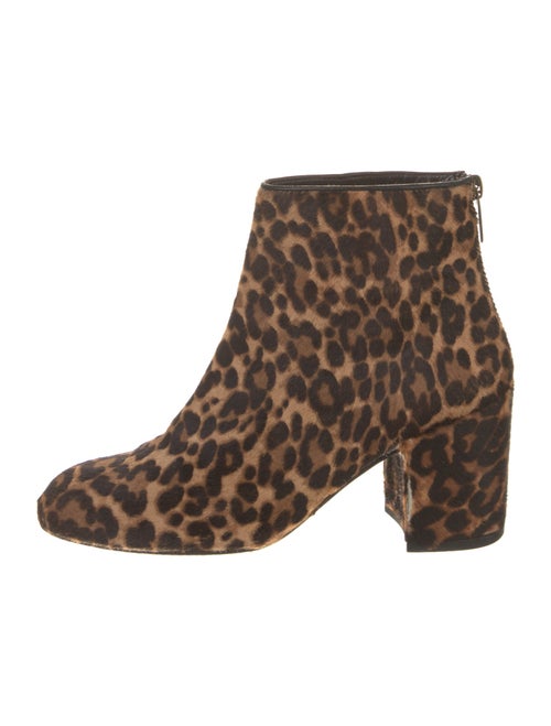 Stuart Weitzman Ponyhair Animal Print Boots