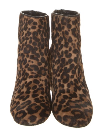 Stuart Weitzman Ponyhair Animal Print Boots