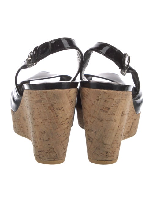 Stuart Weitzman Patent Leather Slingback Pumps