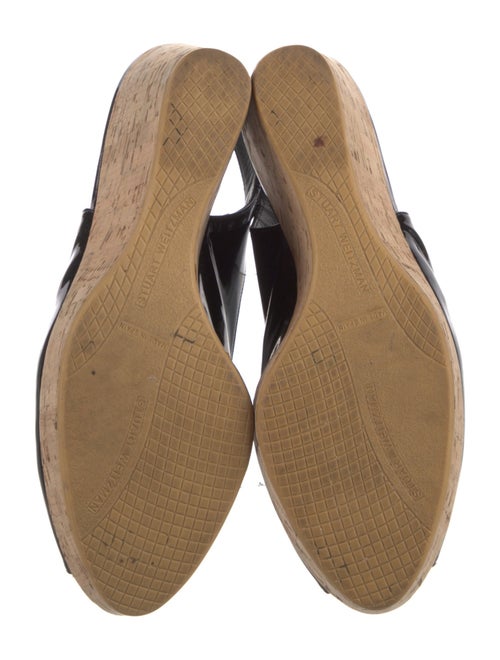 Stuart Weitzman Patent Leather Slingback Pumps