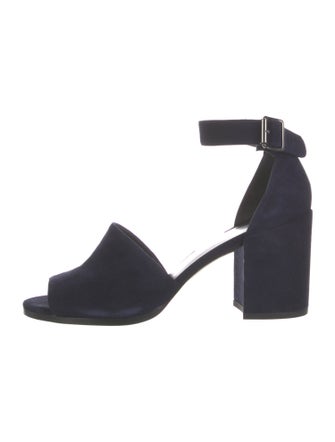 Stuart Weitzman Suede D'Orsay Pumps