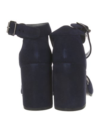 Stuart Weitzman Suede D'Orsay Pumps