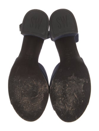 Stuart Weitzman Suede D'Orsay Pumps