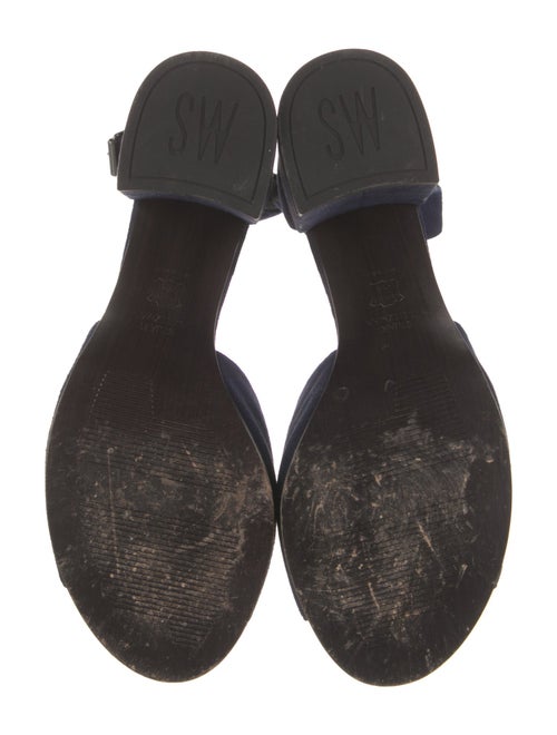 Stuart Weitzman Suede D'Orsay Pumps