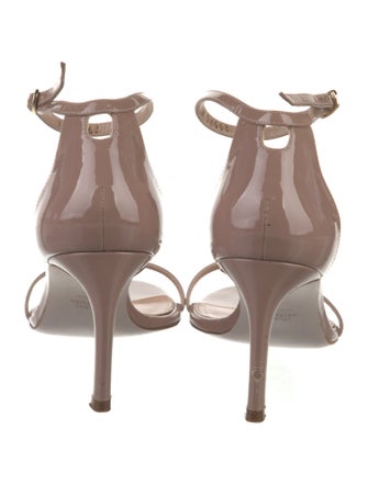 Stuart Weitzman Patent Leather Sandals