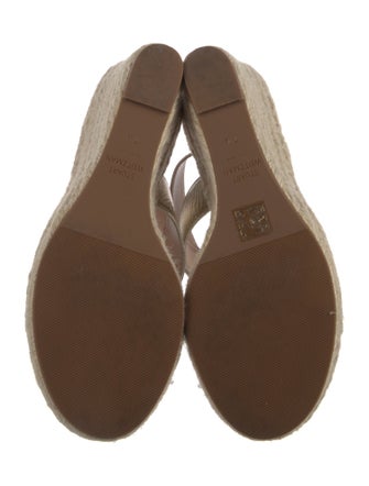 Stuart Weitzman Leather Espadrilles