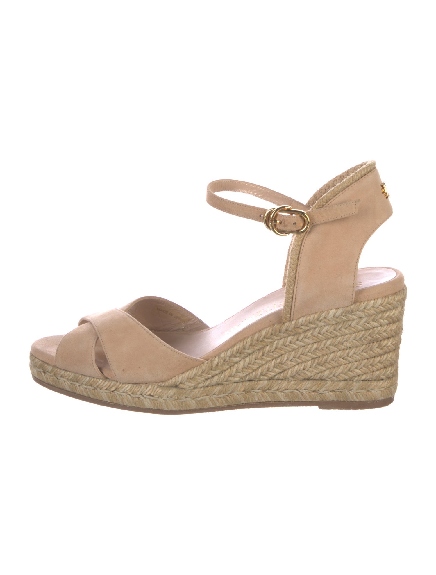 Stuart Weitzman Suede Espadrilles