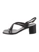 Stuart Weitzman Leather Slingback Sandals