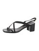 Stuart Weitzman Leather Slingback Sandals