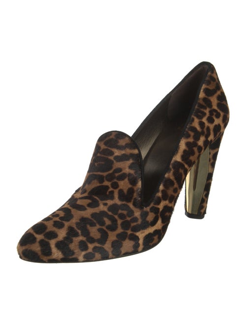 Stuart Weitzman Ponyhair Animal Print Pumps