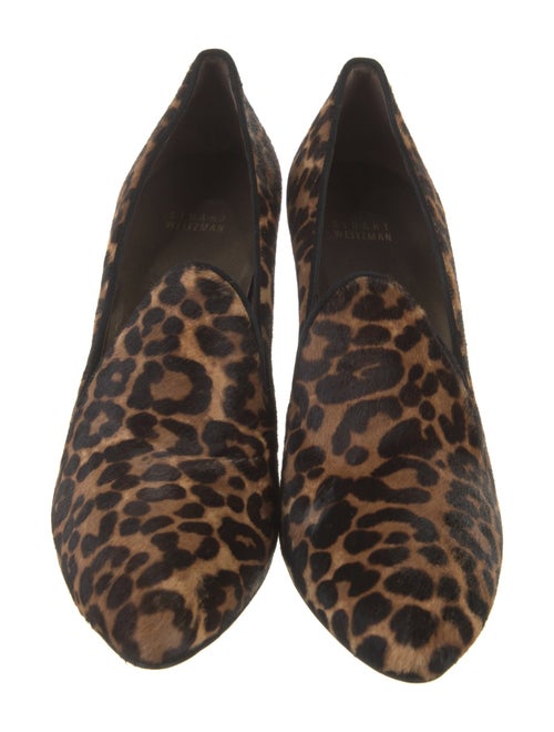 Stuart Weitzman Ponyhair Animal Print Pumps